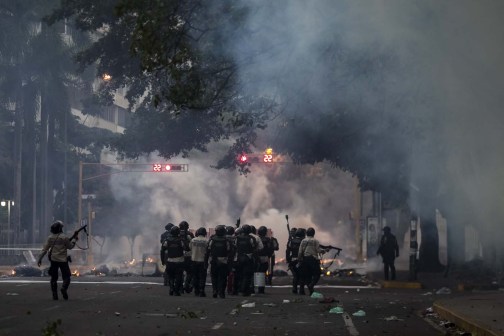 PROTESTAS CONTRA EL GOBIERNO DEL PRESIDENTE MADURO