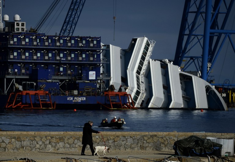 Se aplaza el juicio contra el capitán del Costa Concordia