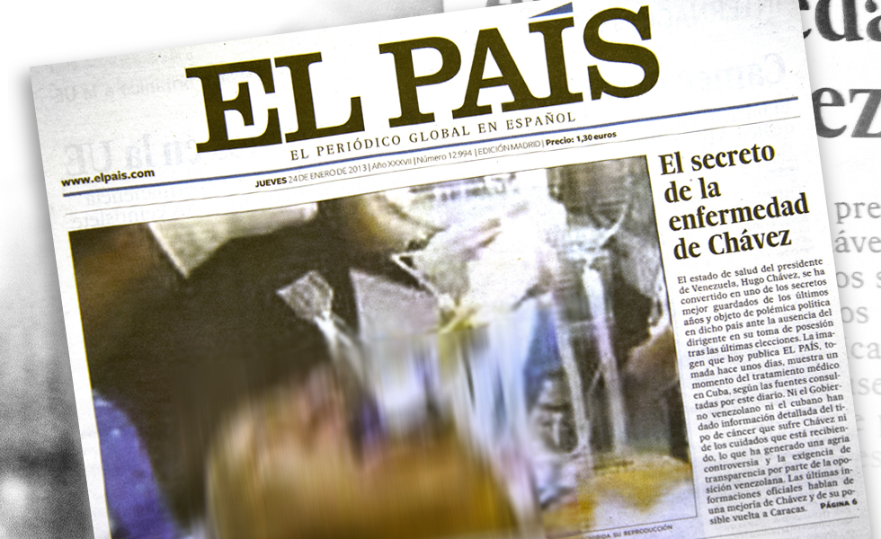 El silencio de Gtres, la agencia que le vendió a El País la foto falsa de Chávez