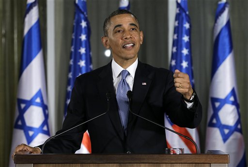 Caen cohetes en Israel durante visita de Obama