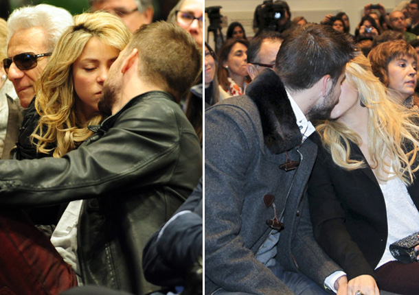 Shakira y Piqué se ve que se quieren (FOTOS)