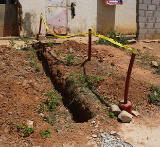 Avanza instalación de gas directo en la Isla de Coche