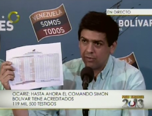 Comando Simón Bolívar: Tenemos acreditados 119 mil 500 testigos de mesa