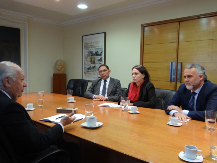 Así recibieron en Chile a los diputados de la Unidad (Fotos)