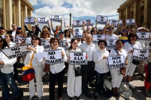 Imágenes de la protesta mundial en contra de Maduro