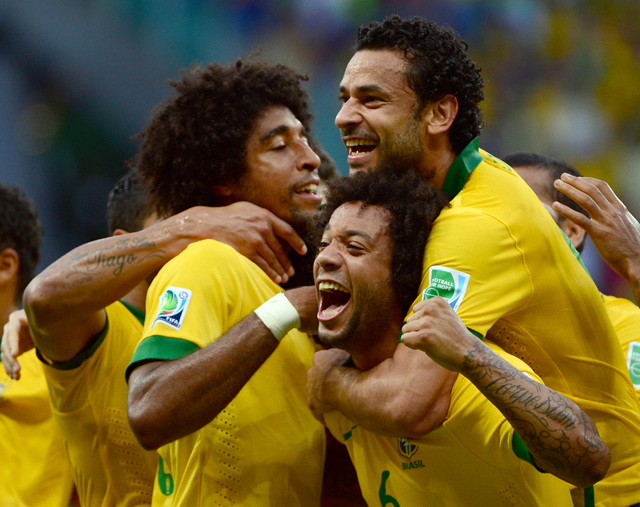 En fotos: La goleada de Brasil 4-2 a Italia