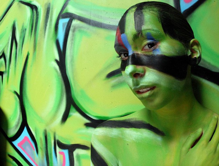 El arte del “camuflaje urbano” (FOTOS)