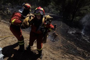 Incendio en España fuera de control