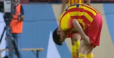 Defensor del Atlético enseña como pegarle a Messi (Video + ¿será posible?)