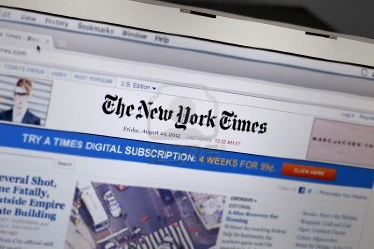 El diario New York Times restablece servicio en internet tras ataque