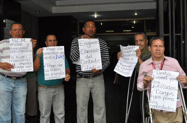 Trabajadores de la alcaldía Libertador exigen discusión de contratación colectiva