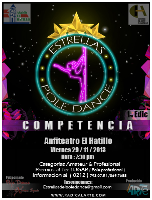 Primera edición de Estrellas del Pole Dance