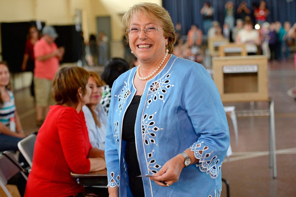 Bachelet es la nueva presidenta de Chile