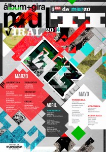 Se filtra a los medios mapa de contagio de Calle 13