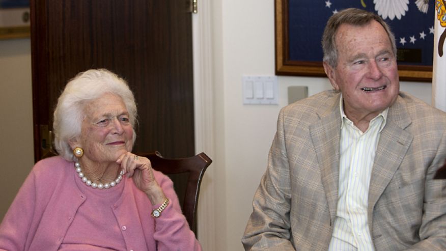 George y Barbara Bush celebran su 69 aniversario de boda