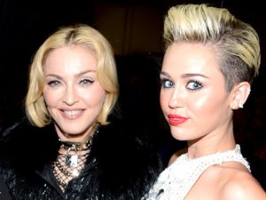 Miley y Madonna juntas en concierto acústico ¿Habrá lengua?