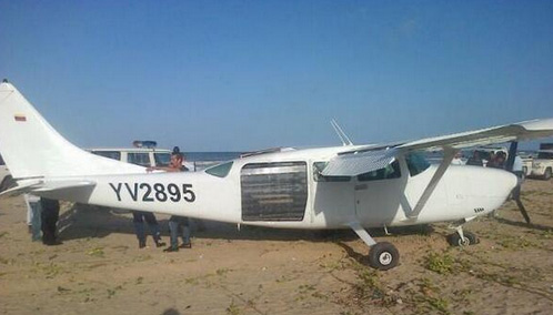 Aeronave aterriza de emergencia en Barlovento