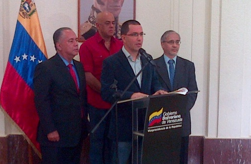 Arreaza: Cancilleres de Unsaur se llevan buena impresión de Conferencia por la Paz