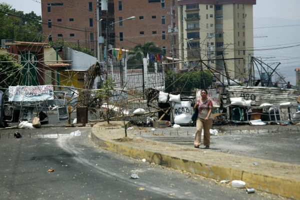 Reforzaron las barricadas en algunos puntos de Táchira (Fotos)