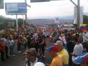 Gochos marchan durante tres días en apoyo al estado Táchira (Fotos)