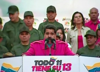 Maduro: No aceptamos grupos armados y violentos de nuestro lado