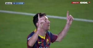 VIDEO: Messi anota y dedica su gol a Tito Vilanova