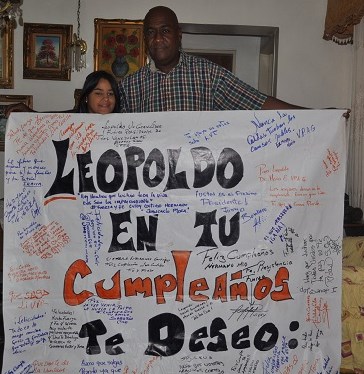 Habitantes de Guarenas enviaron sus mejores deseos a Leopoldo López
