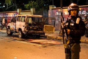 Incidentes y quema de vehículos en nuevas protestas este 5M