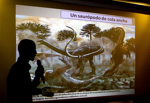 Hallan primer dinosaurio diplodócido de Sudamérica