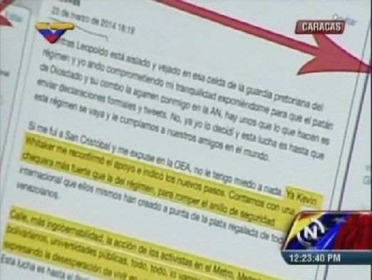 “El Profesor” Rodríguez le hace correcciones ortográficas al correo de MCM mientras lo lee (Video)