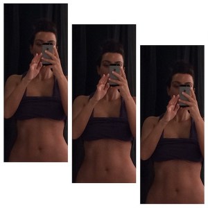 Kim Kardashian luce su tonificado abdomen (Foto)
