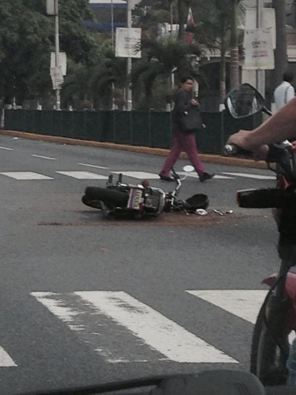 Accidente en la Av. Bolívar dejó un fallecido