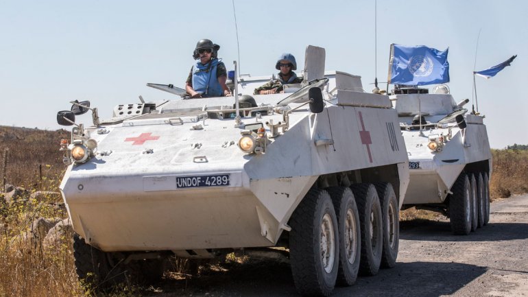 Capturan a 43 cascos azules de la ONU en área fronteriza entre Siria e Israel