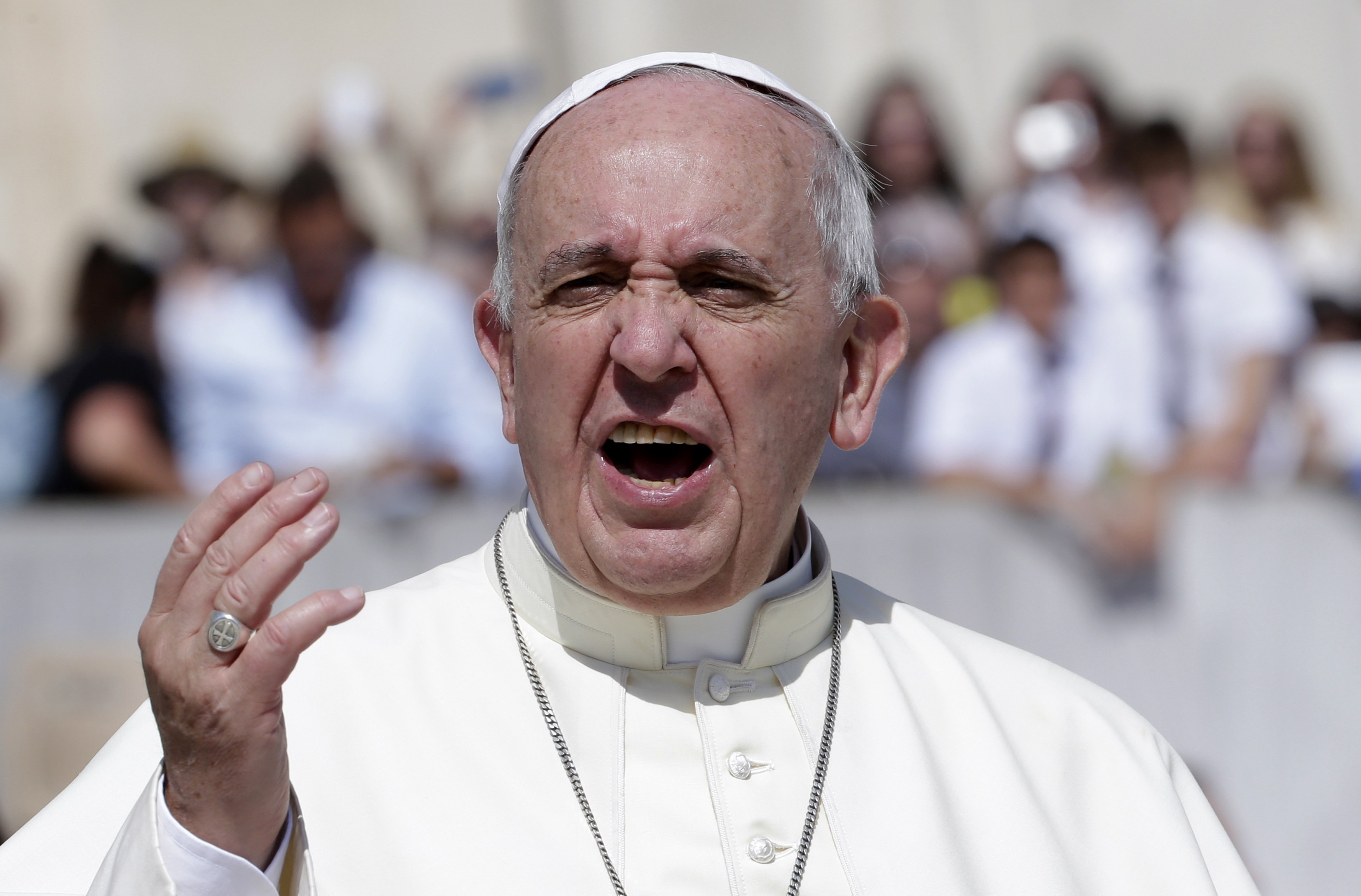 El Papa anuncia la colocación de la patrona de Cuba en los jardines vaticanos