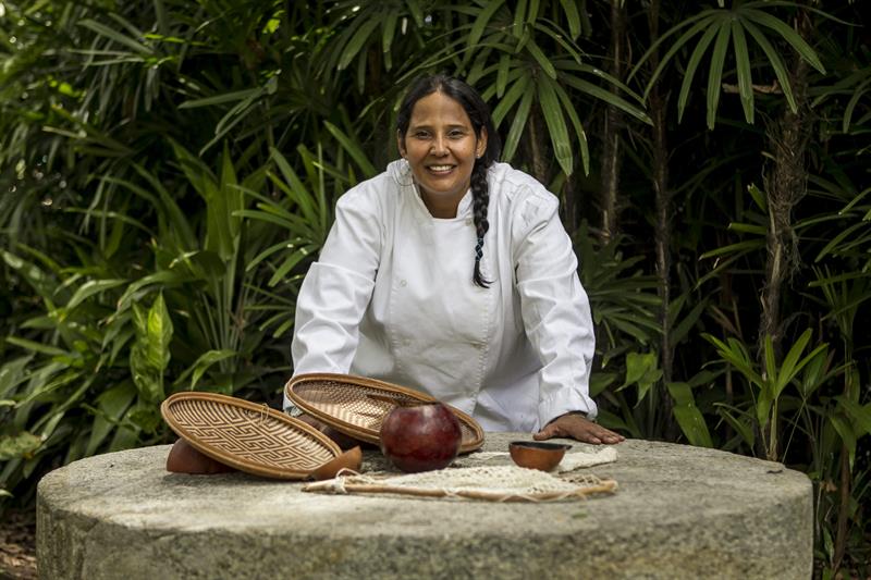 Chef venezolana crea un “laboratorio indígena” inspirado en el Amazonas