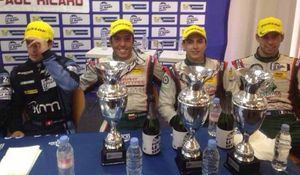 “Speedy” González conquistó podio con la Le Mans Series en Francia