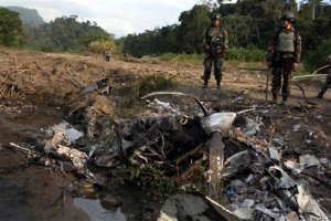 Avioneta cayó en el centro de Colombia y dejó tres muertos