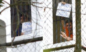 FOTOS: Leopoldo López y Daniel Ceballos exigen desde Ramo Verde se acate dictamen de ONU