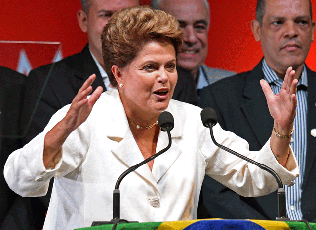 Rousseff sufre simbólica derrota en Congreso tras reelección