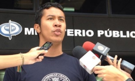 Denuncian a Kevin Avila ante el MP por hechos violentos en la UCV