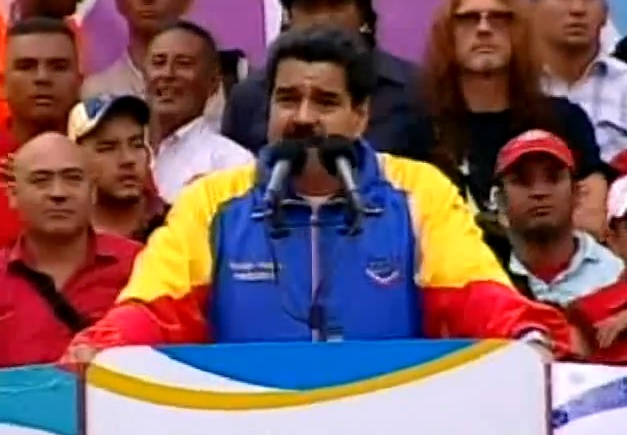 Odreman con Maduro en Miraflores (Video)