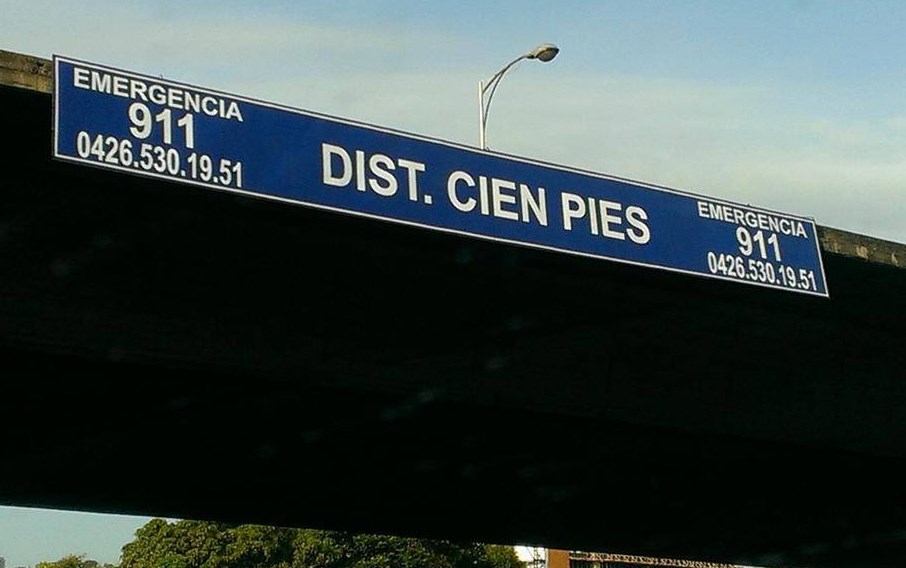 La “de sembrinada de hoy”: Distribuidor Cien Pies (Foto)