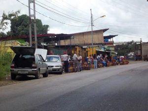 Escasez de gas doméstico en San Juan de Los Morros