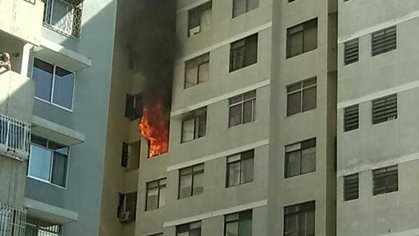 Murió bebé de ocho meses tras incendiarse apartamento en San Agustín