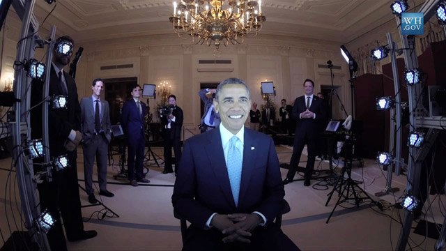Obama en 3D (Video)