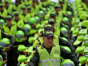 Cerca de 90 mil policías protegerán las elecciones presidenciales colombianas