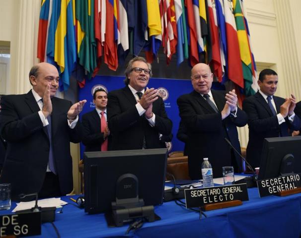 Delcy Rodríguez pide reacción de la OEA ante sanciones de EEUU