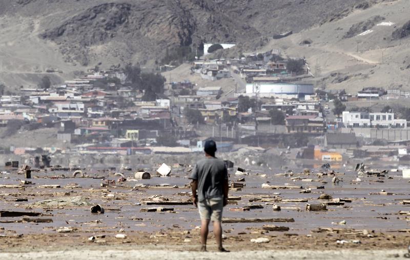 Bachelet afirma que el panorama en el norte de Chile es desolador