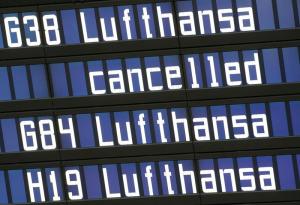 Lufthansa cancela más de 700 vuelos para el viernes por huelga de pilotos