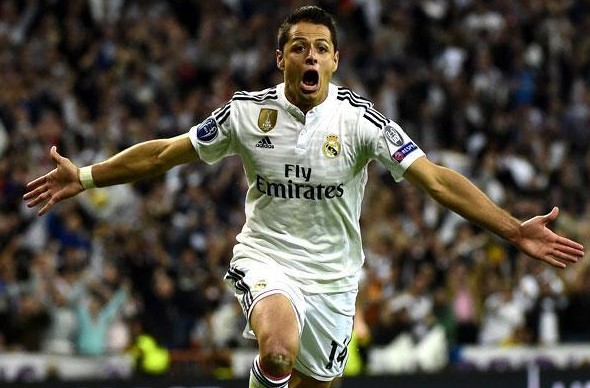 Con gol de “Chicharito”, Real Madrid clasifica a semifinales de la Champions